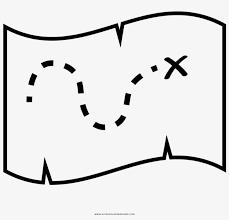 Free of treasure chest coloring pages are a fun way for kids of all ages to develop creativity, focus, motor skills and color recognition. Treasure Map Coloring Page Mapa De Tesoro Dibujo Free Transparent Png Download Pngkey
