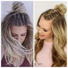 For softening the comb lines, run your those having medium curly hair can sport this hairstyle easily and look unique. Celebrity Inspired Hair Trends 2017 Cannes Film Festival Coole Frisuren Geflochtene Frisuren Frisur Ideen