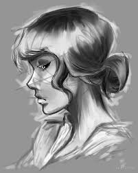 Black And White Profile Pictures Drawing T Shirts And Prints With This And Other Creative Design Now On Redbubble Check It Out Girl Profile Anime Portrait Painting Portrait Sketches Artist Tshirt