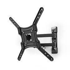 Get the best picture using a tv wall mount. Full Motion Tv Wall Mount 23 55 Maximum Supported Screen Weight 30 Kg Tiltable Rotatable Minimum Wall Distance 70 Mm Maximum Wall Distance 400 Mm 3 Pivot Points Abs Steel Black Nedis