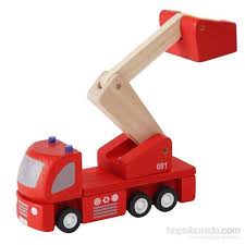 Plantoys Itfaiyeci Fire Engine Oyuncak Araba Oyuncak Ahsap Isleme
