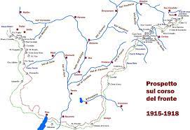 Karte italiens von einzelnen ortschaften, flüssen und seen. Osterreichische Festungswerke An Der Grenze Zu Italien Wikiwand