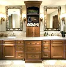 This off white vanity offers a ton of storage. Two Sink Bathroom Amazing 35 Cool And Creative Double Vanity Design Ideas Pinterest Throughout 0 Bathroom Vanity Master Bathroom Vanity Double Vanity Bathroom