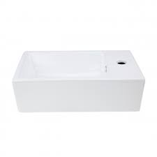 caske 17 7/8 narrow countertop vessel