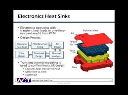 phase change material (pcm) heat sinks