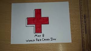 Draw another, slightly smaller, rectangle within the first. How To Draw World Red Cross Day 2018 International Red Cross Day Poster Drawing Youtube