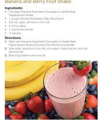 Arbonne Smoothie Meal Idea Arbonne Recipes Arbonne Shake Recipes Arbonne Nutrition