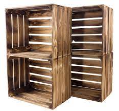 Kleiderschrank aus holzkisten unbezahlte werbung/ markennennung den diy camping kleiderschrank habe ich schon letztes jahr für unser zelt gebaut, aber er wird sicher auch dieses jahr einen platz in unserem wohnwagen vorzelt finden. 4x Geflammte Holzkiste Neu Braune Kaufland De