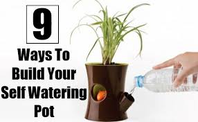 9 Ways To Build Your Self Watering Pot Diy Home Things There is a water storage tank, usually at the bottom of the container, which you fill.