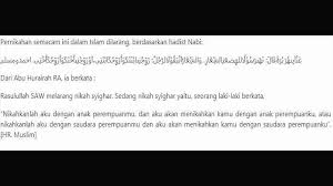 Hikmah dari melamar adalah memberi peluang untuk mengenal lebih jauh. Nikah Syighar Pengertian Hukum Dampak Negatif Hikmah Info Kua