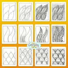 Temukan (dan simpan!) pin anda sendiri di pinterest. 170 Ide Motif Ragam Hias Perhiasan Zentangle Gambar Zentangle