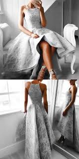 Silber Cocktaillkledier Vorne Kurz Hinter Lang A Linie Partykleider Abendkleider Cocktailkleider Kleider Fur Besondere Anlasse Brautkleider Abiballkleider Abend Party Kleider Abendkleid Kleider