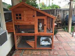 bought a chicken coop raised it up and added a floor it opens into the house the cats love it and like omg get som outdoor cat house cat patio cat
