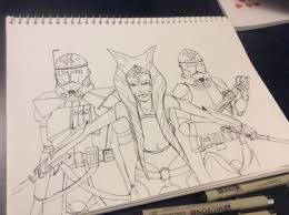 Ahsoka Star Wars Drawings Star Wars Artwork Star Wars Books