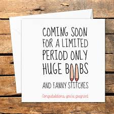 # funny # baby # mom # tired # delivery # franck # baby shower # martin short # father of the bride # father of the bride 2 # love # wedding # family # children # avocado Congratulations Funny Baby Shower Pregnancy Card New Baby Huge Boobs Fanny Rude Ebay