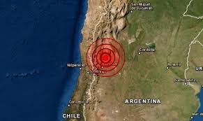 El epicentro se localizó en las cercanías de la ciudad de san juan, en argentina, con una magnitud 6.5 grados richter. E6cxptko3ihfum