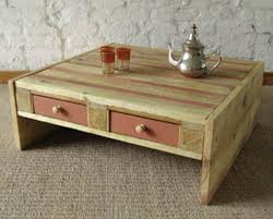 A low coffee table made from a reclaimed pallet. Coffee Tables Archives Page 4 Of 5 Shelterness