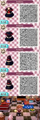 Senketsu Ryuko Matoi S Sailor Fuku From Kill La Kill Designed By Me On Animal Crossing New Leaf Animal Crossing Qr Codes Clothes Animal Crossing Acnl