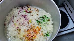 In a large bowl, whisk flours, sugar, yeast and salt together. Special Mutanjan Village Food Secrets Zarda Pakistani Traditional Sweet Dish Mutanjan Rice