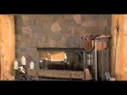 stone fireplace with stone cladding by
