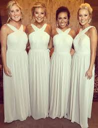 White Bridesmaid Dresses Bridesmaid Dresses White Long Bridesmaid Dres Bridesmaid Dresses Long Chiffon Cheap Bridesmaid Dresses Light Grey Bridesmaid Dresses
