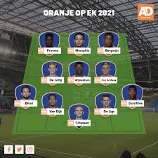 Fia ek nederland, toldijk, gelderland, netherlands. Zo Moet Oranje Volgens Jullie Gaan Spelen Op Het Ek 2021 Nederlands Voetbal Ad Nl