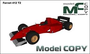 Separated objects easy for rigging and animation. Ferrari 412 T2 3d Model 3ds 3dm Dwg Igs Max Obj Stl Ipt Ma Ferrari Model Scale Models