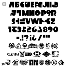 Splatoon Language Brand Logos Pretty Sure It S Called Inklish Splatoon Splatoon Clothes Logo Design
