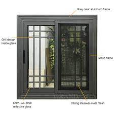 This beautiful wrought iron grill design is a match made in heaven for arched windows. Best External Hurricane Impact Grey Aluminium Frame Sliding Window Grill Design China External Hurricane Impact Grey Aluminium Frame Sliding Window Grill Design Suppliers Cngrandsea Com