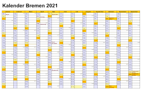In unserer kostenlosen gestaltungssoftware ist der startmonat frei wählbar. Druckbaren Feiertagen Sommerferien 2021 Bremen Kalender Kalender Jahres Kalender Jahreskalender