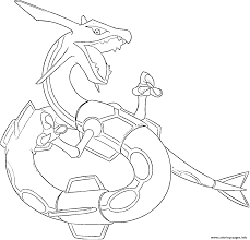 A few boxes of crayons and a variety of coloring and activity pages can help keep kids from getting restless while thanksgiving dinner is cooking. Rayquaza Generation 3 Coloring Pages Printable