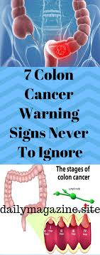 Cancer shows a lot of signs and symptoms which if detected at an early stage can save patient's life. Pin By Debbie Niehouse On Health Cancer Warnings Cancer Colon Cancer