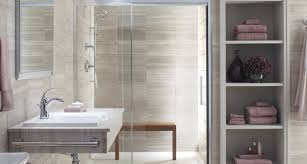 Petite powder rooms and smaller bathrooms present a unique design challenge: Contemporary Bathroom Gallery Bathroom Ideas Planning Bathroom Kohler Canada