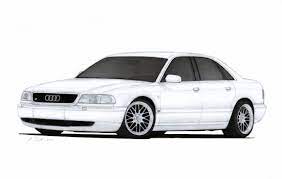 Audi S8 D2 Drawing By Vertualissimo Audi Drawings Audi 200