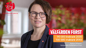 En röst på socialdemokraterna är en röst på en trygg och säker framtid för alla. Socialdemokraterna I Skelleftea Valfarden Framtiden Tryggheten