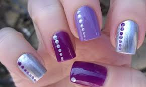 Nails nails nails #nails #nails #nageldesign #naildesign #rednails #glinde #eyesonyoubysandra # manicure #ilovenails cute nails for spring. Nail Polish Design Purple Nail It