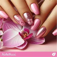 Orchid Nails | Orchid Nail Design Ideas