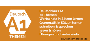 Lerne kostenlos deutsch mit der dw: Deutsch Lernen A1 Nach Themen Thematischer Wortschatz Grammatik
