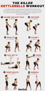 workout routines for all body parts 8 kettlebell exercises