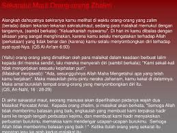 Sakaratul maut antara peristiwa yang akan dilalui setiap manusia ketika di ambang kematian. Dahsyatnya Proses Sakaratul Maut Ppt Download