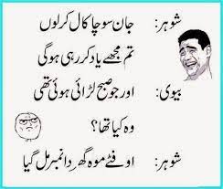 Mind 90% time relax rehta hai. 20 Funny Jokes Of Husband And Wife In Urdu Articles Crayon
