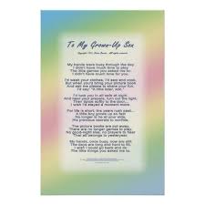 Birthday Poem For My Grown Son To My Grown Up Son Poster Zazzle Ca Son Poems Kids Poems Mom Poems