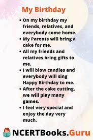 My Birthday Essay For Students Children Essay On My Birthday