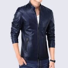 British Style Faux Leather Jacket Coat Men 2019 Spring Autumn Slim Fit Casual Jacket Male Red Me Men S British Style Faux Leather Jacket Men Leather Jacket Men