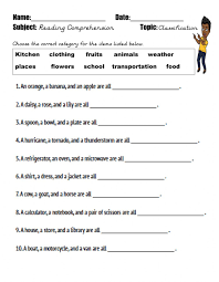 Tornado lesson plan meteorology weather science safety worksheets primary teaching learning reading comprehension students elementary. Classification Online Worksheet For 4