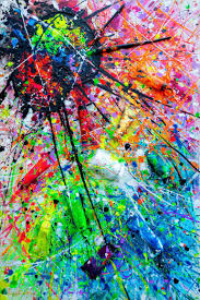 Colourful Abstract Painting 3d Wall Art ...