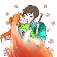 Alex x steve (fan made) | Minecraft Amino