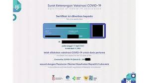 Cara mencetak sertifikat vaksin orang lain. Cara Download Sertifikat Vaksin Covid 19 Di Pedulilindungi Login Pedulilindungi Id Atau Tunggu Sms Tribunnews Com Mobile