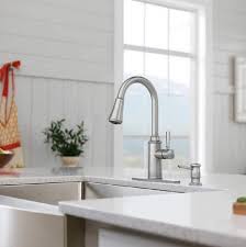 I have installed this faucet a few weeks ago and it's a very convenient option for everyone. Moen Zabelle One Handle Pulldown Kitchen Faucet Amazon Com