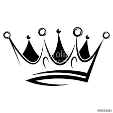 Black Background King Crown Logo Black And White Black Abstract Crown For Graphic Design And Logo On Black Crown Tattoo Design Crown Tattoo Men Crown Tattoo